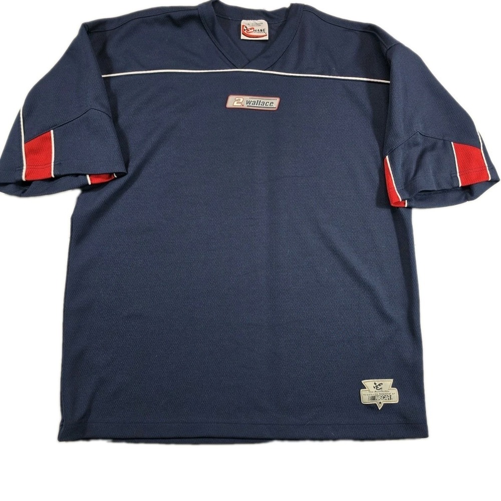 Vintage NASCAR Chase Authentics Rusty Wallace Jersey shirt Men's 2XL Racing